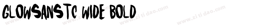 GlowSansTC Wide-bold字体转换